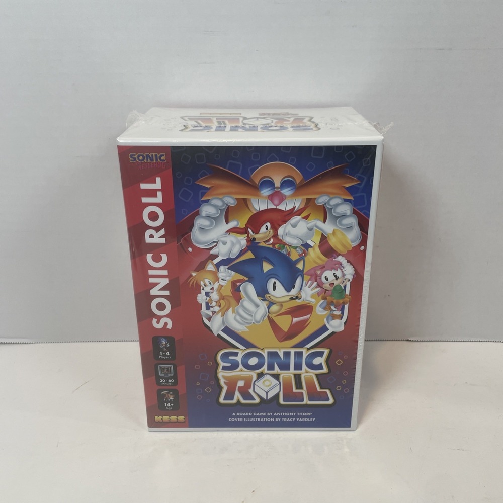 SONIC Roll Dice Game Sega Hedgehog Board game‎ NEW Sealed